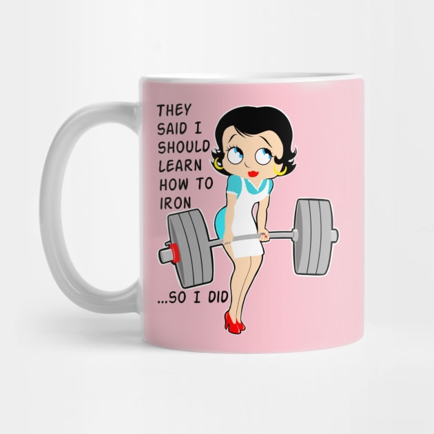 Fitness girl, Girls who lift, barbell girl, weightlifting girl by TimAddisonArt